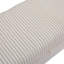 Banc de rangement rembourré beige élégant et spacieux