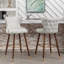 Ensemble de 2 tabourets de bar Mid-Century