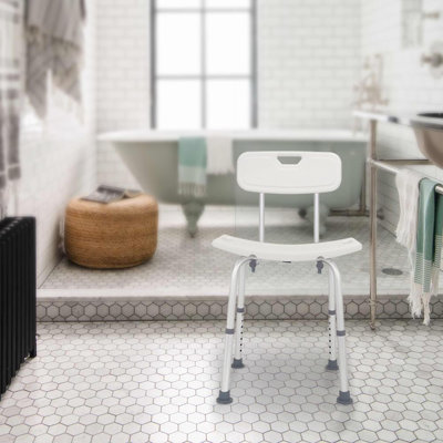 Chaise de douche ajustable