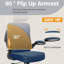Chaise de bureau ergonomique Everdene-360877263-340222552