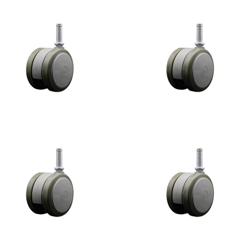 Metal Caster, Gray