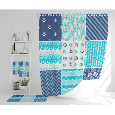 Newgard Polyester Shower Curtain Set