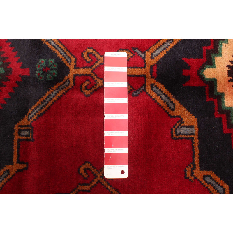 Rizbaft Red Rug 3'3" x 6'5"