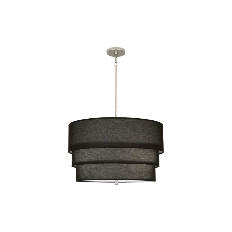 Decker 3 - Light Chandelier, Polished Nickel