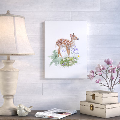 « cerf », impression sur toile tendue