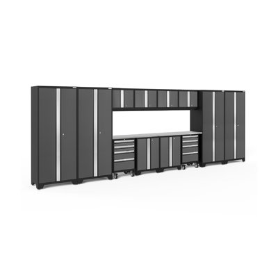 Bold Series 14 Piece Garage Storage Cabinet Set