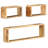 McMillan 3 Piece Floating Shelf Set