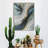 8A04011C460149F4980A7286C217FF1F 36" L x 2.5" W x 48" H Abstract Painting in Multi