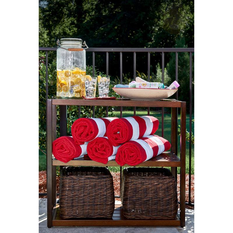 Hand Woven Decorative Basket, 10.5" H x 17" W x 17" D