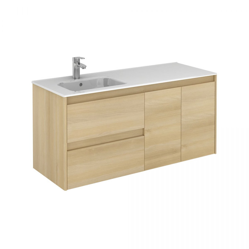 Ambra 47.5'' W Single Vanity, Nordic Oak