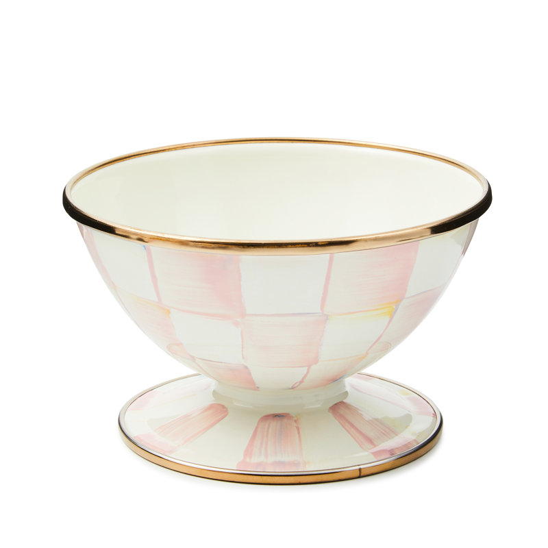 Rosy Check Ice Cream Dish