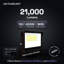 Projecteur DEL à DEL - 21 000 lumens - 4 000 K - bronze