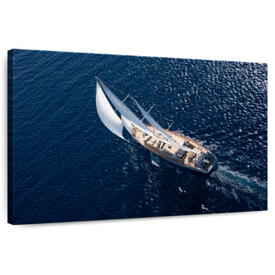 Open Sea Sailboat