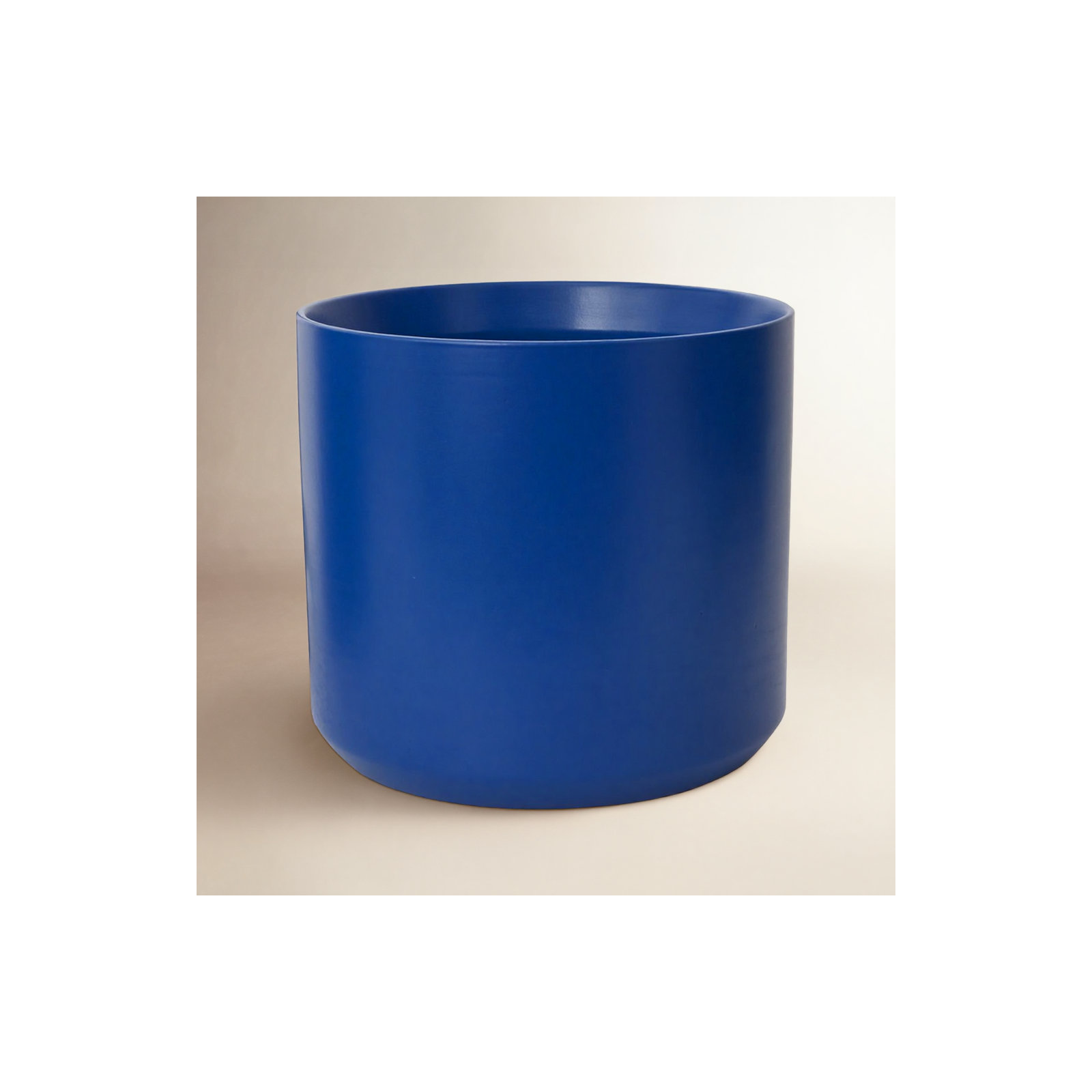 Parsons Handmade Ceramic Pot Planter, 10" H x 10.75" W x 10.75" D, Blue
