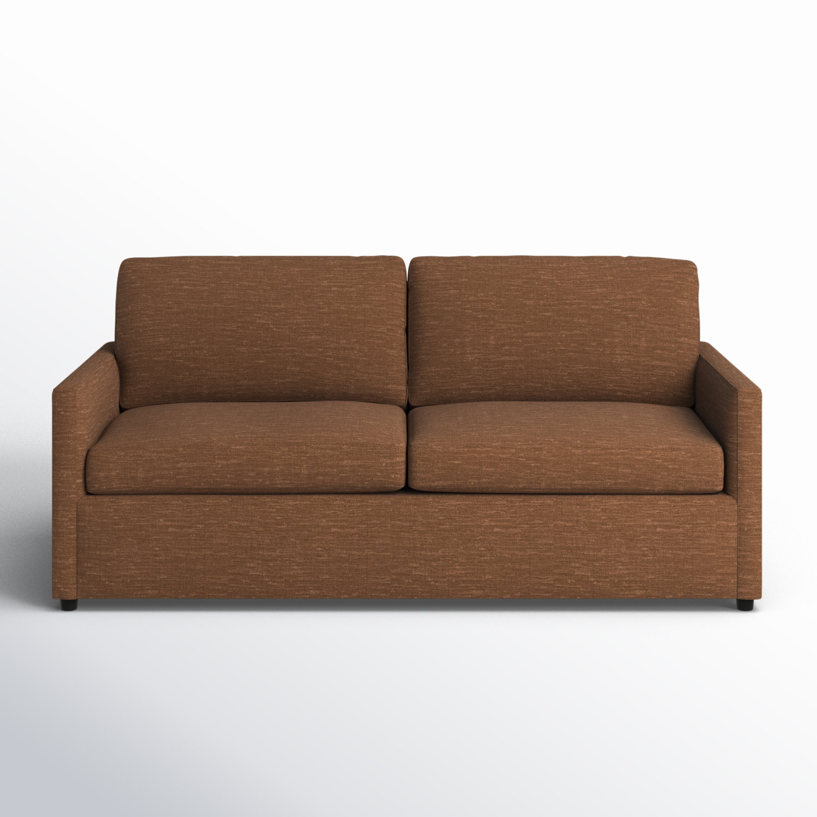 Damari 84'' Sofa, Nave Bark Performance Distressed Velvet
