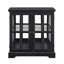 Vitrine Led Curio, vitrine avec tablettes réglables, bibliothèque au design rétro-1468796560