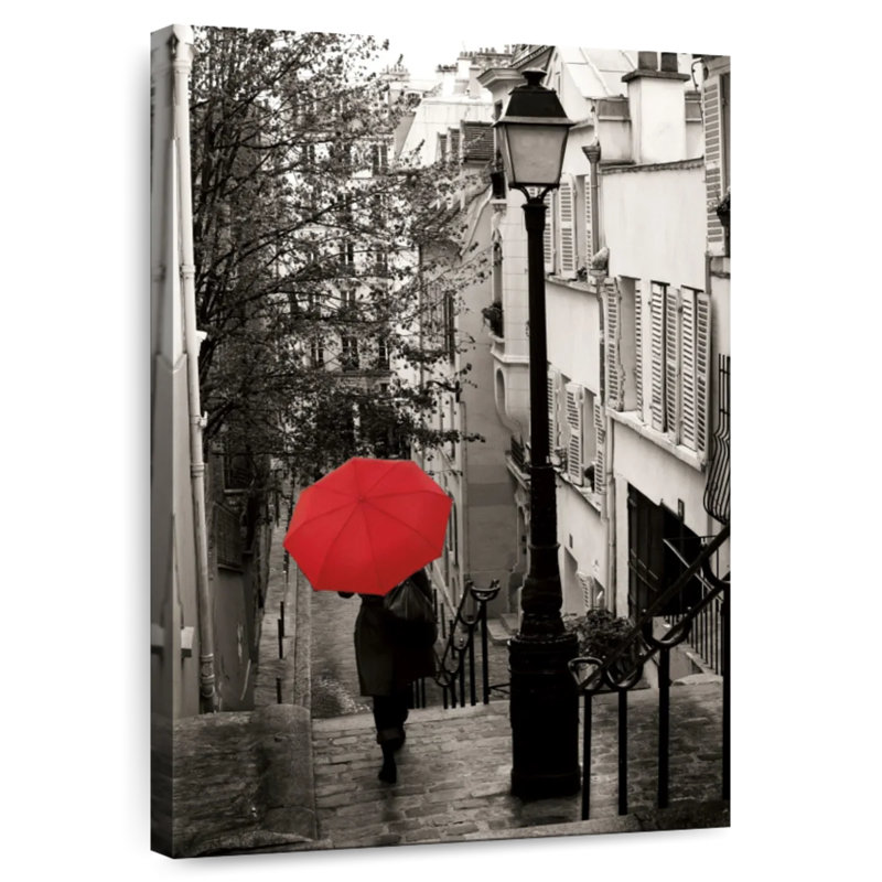 Sireci Paris Stroll I BW, 45" H x 30" W