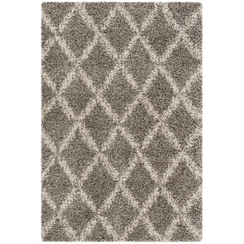 Hudson Shag Performance Geometric Rug, Rectangle 2' x 3'