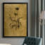 Impression sur toile «Botanical I», cadre doré-646769150-646769090