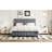 Gray Velvet Upholstered Queen Size Platform Bed. 2 Drawers And Twin Xl Trundle. Stable Build. Enhance Bedroom Organization Bed With Trundle In Gray. Solid Particle Board Frame. Comfortable Foam-1812566220