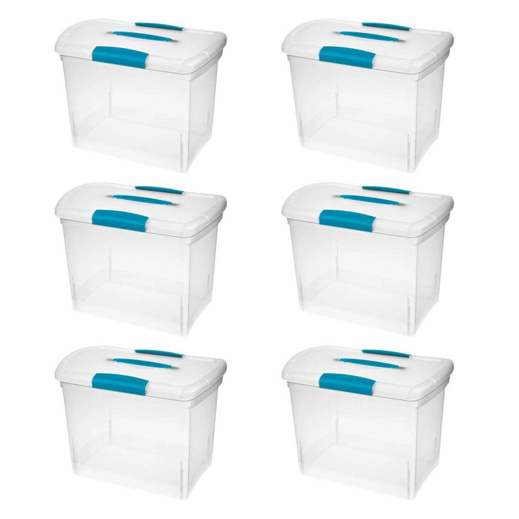 Sterilite 70 and 30 Quart Ultra Latch Storage Container Box and