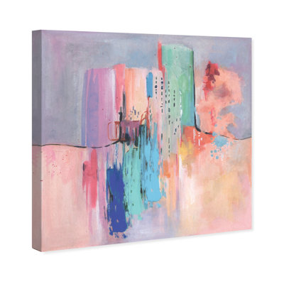 «Abstract Reflection On Canvas» par Wynwood Studio, reproduction