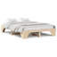Floor Bed Frame Solid Pine Wood-2028499447-2028499432