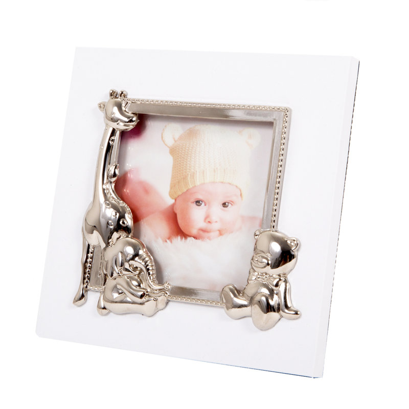 Lanning White Metal Picture Frame