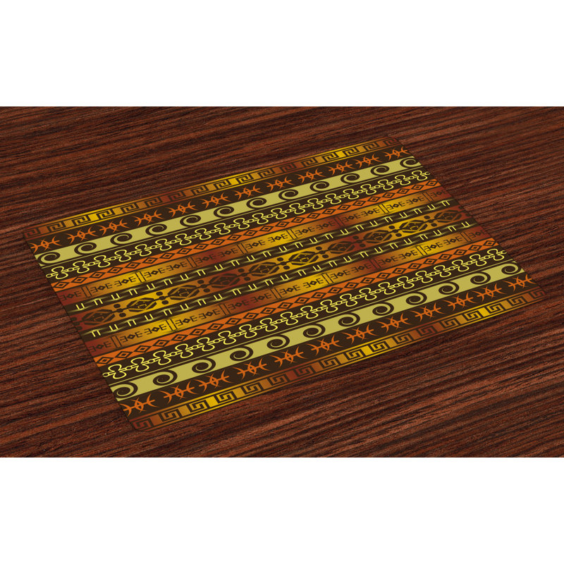 Mccrea Prehistoric Indigenous Art Placemat