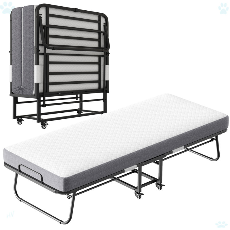 Lit pliant avec matelas Rollaway