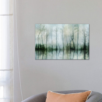 Mirrored Pond by Irene Weisz - Wrapped Canvas Print