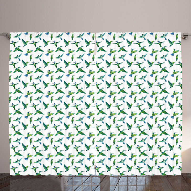 Semi Sheer Curtain Pair