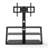 Multi-Function Angle And Height Adjustable Tempered Glass  TV Stand