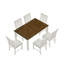 Table de salle à manger extensible Timberline-133602185-133602186