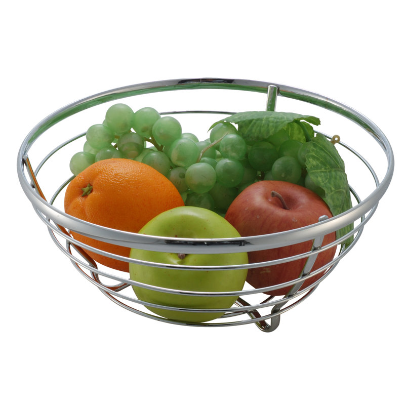 Panier rond en métal