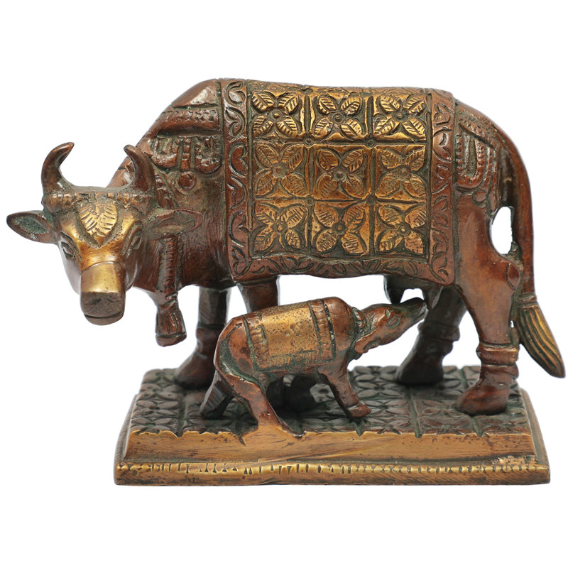 Figurine Sainte Vache avec son veau