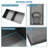 13" x 25" Stainless Steel Shower Niche Double Shelf-586510462