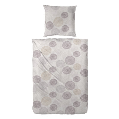 East Urban Home Rasheena Cotton Dots Duvet Cover Set with Pillow Shams and Pillowcases