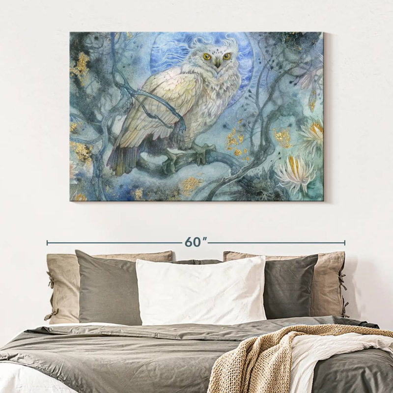 Brampt Night Wings II, 34" H x 51" W