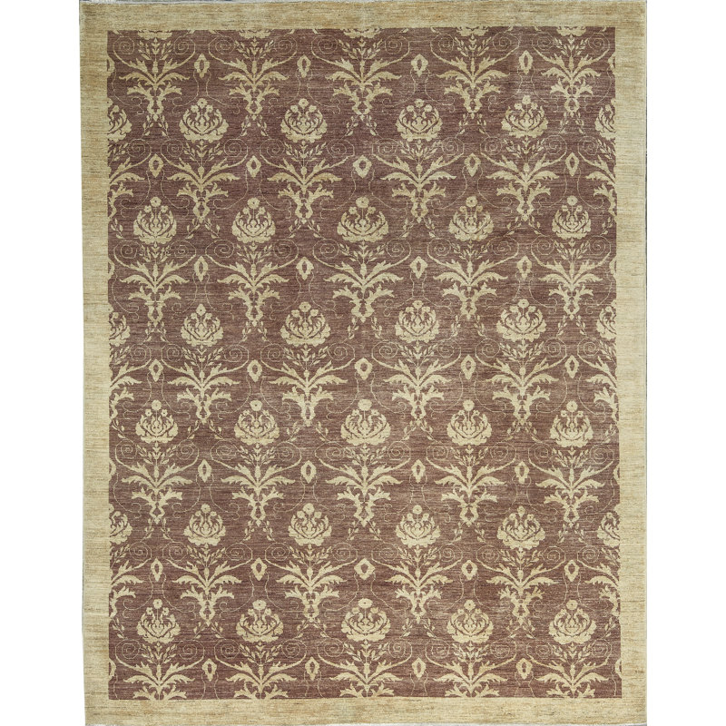 Ottoman Wool Floral Area Rug