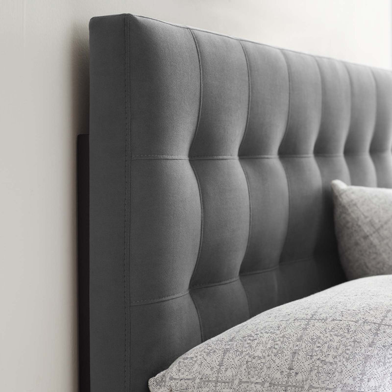Tête de lit Copper Grove Worishofen par Modway, Gris, Grand