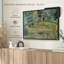 «The Water-Lily Pond», reproduction sur toile-102860837