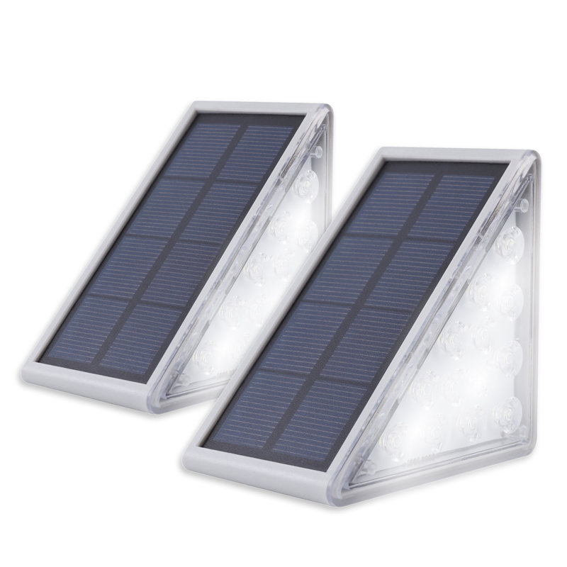 Techko Solar Step Glow Corner Light (2-Pack)