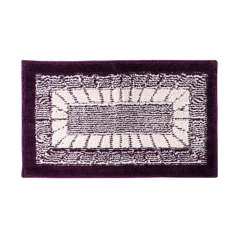 Tapis de cuisine antidérapant Morentz, Rectangle 18 po x 30 po, Bourgogne
