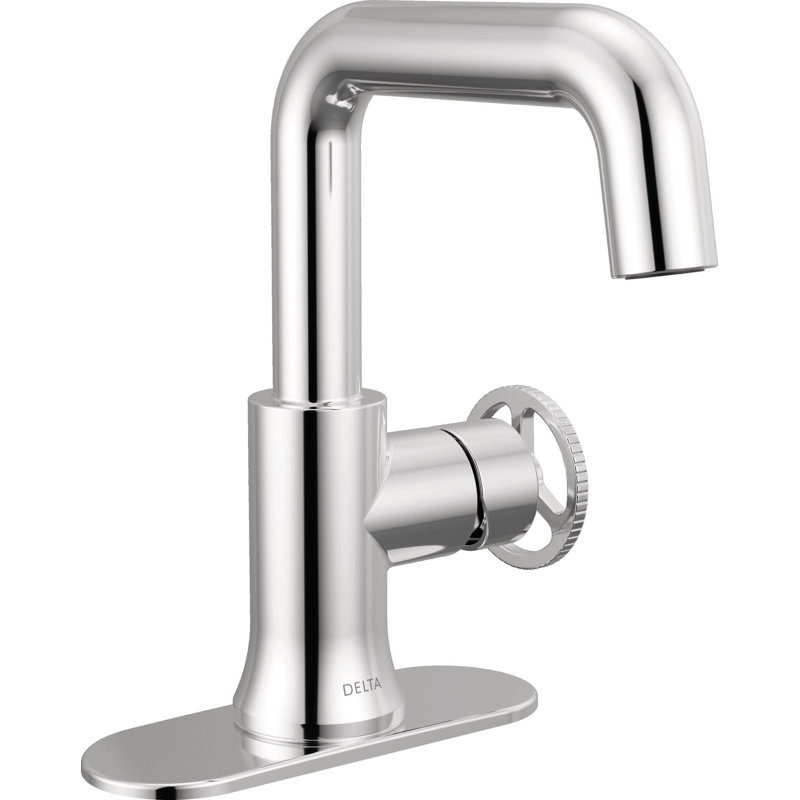Single Handle Bathroom Faucet, Chrome