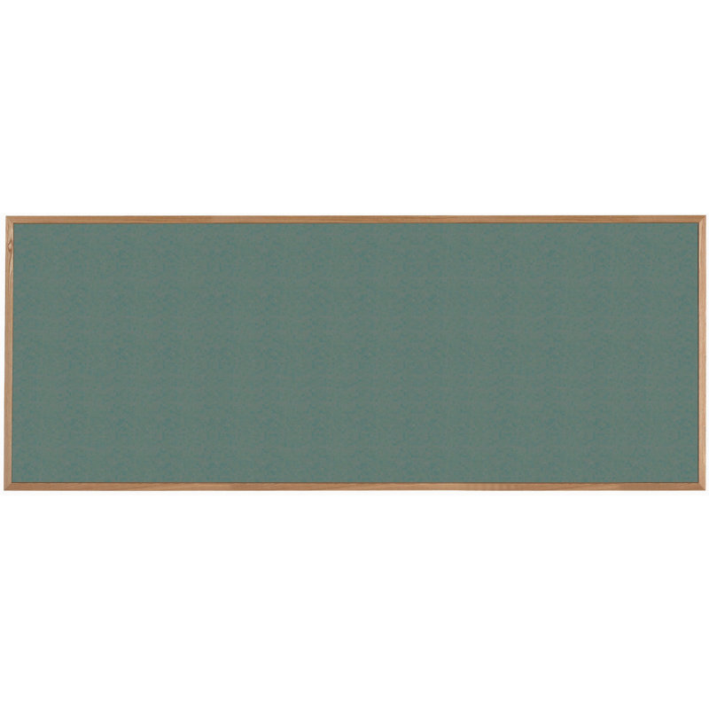 Wall Cork Bulletin Board, 48" H x 120" W, Green