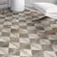 DAnticatto Decor 9" x 9" Porcelain Stone Look Wall & Floor Tile