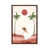 Classic Brown Wood Floater Framed