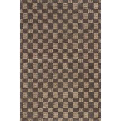 Quince Checkered Wool Area Rug