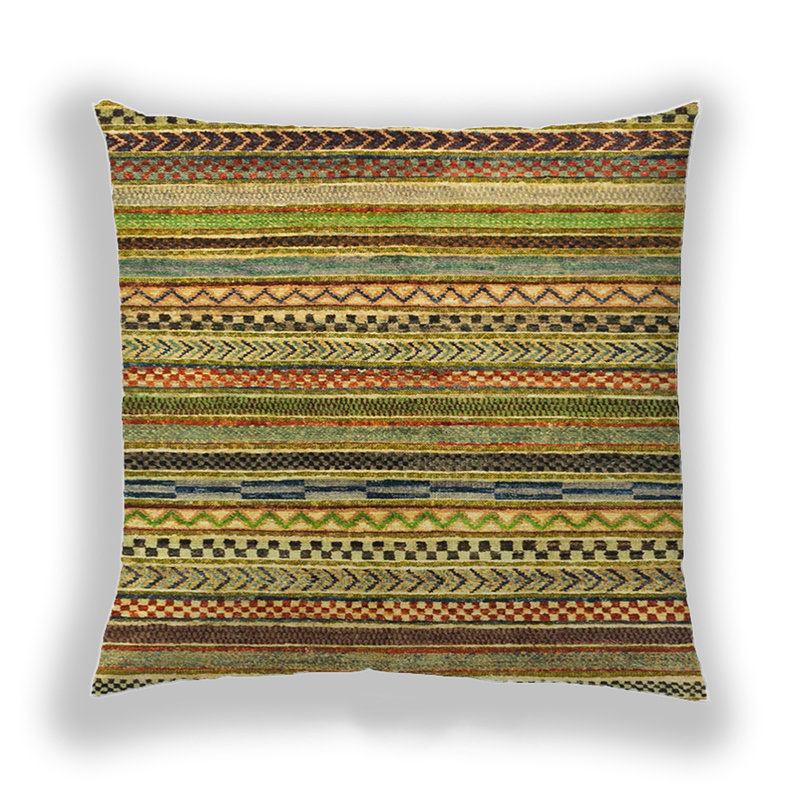 Coussin Abstract 2266, Microsuède